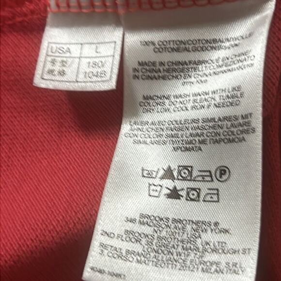 BROOKS BROTHERS POLO SHIRT‎ SIZE L - Picture 6 of 8